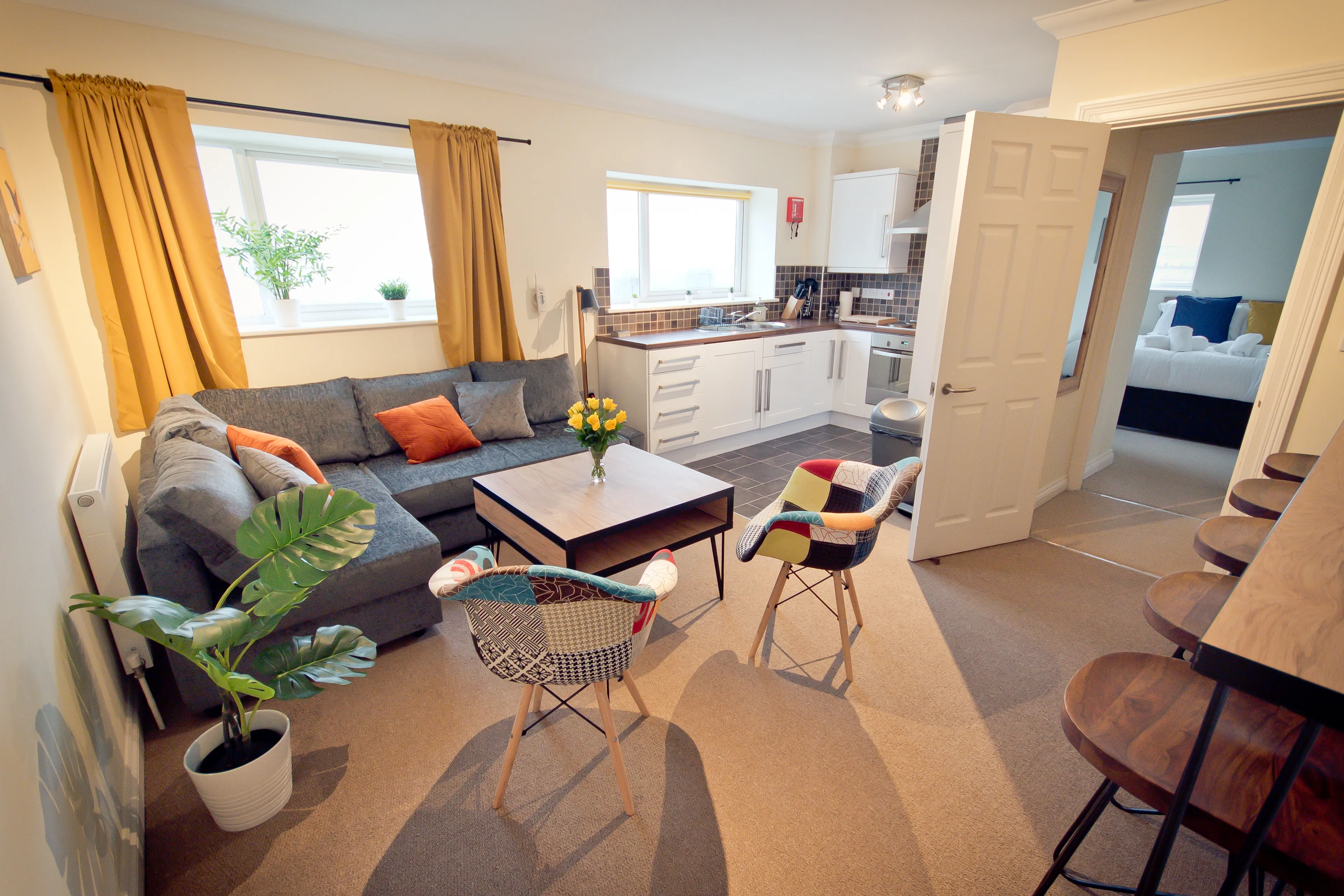 Stylish monochrome design at Mono 17